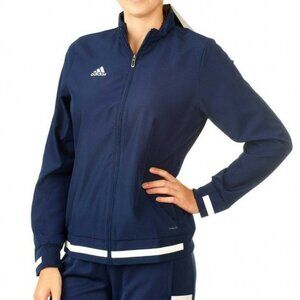 Adidas Team‎ 19 Woven Jacket Royal Blue White Youth Size  11/12 Track Coat NEW